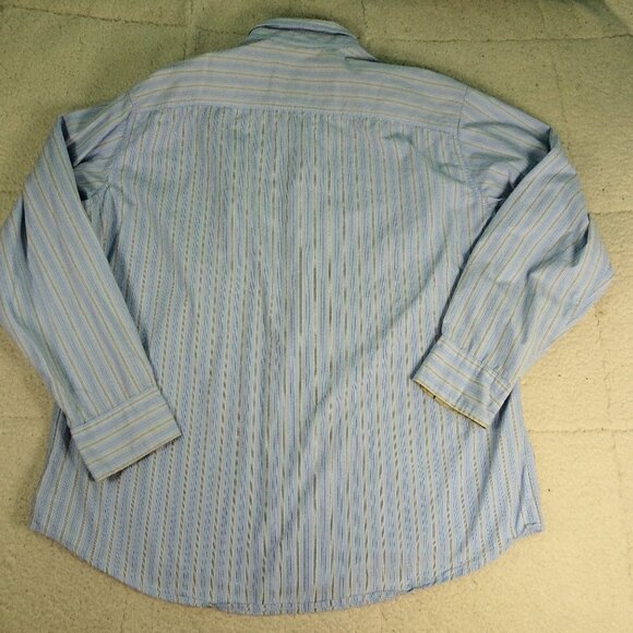 Timberland Button Up Blue L/S Shirt X-Large - Picture 2 of 4
